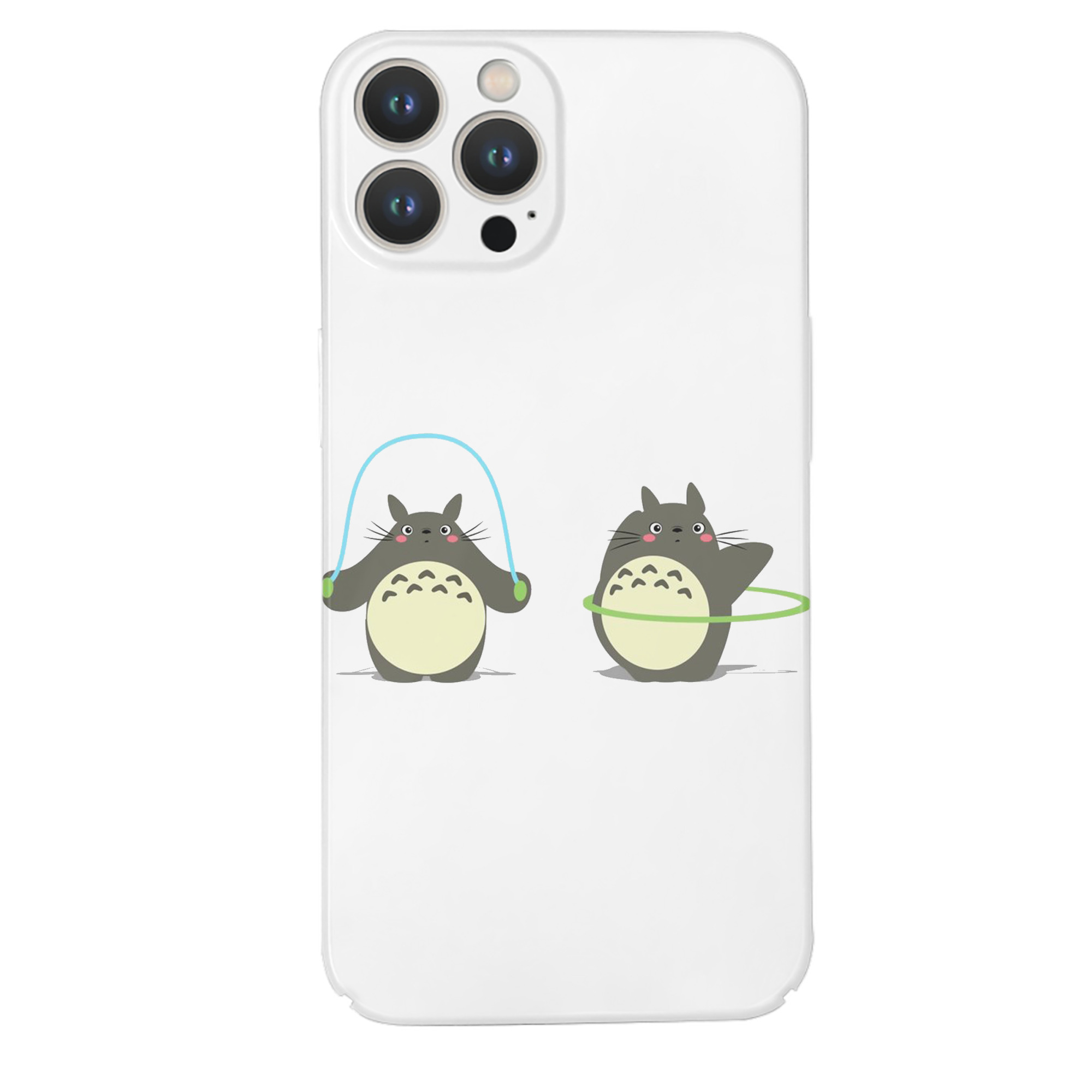 （画像用） となりのトトロ 草壁メイ 草壁サツキ My Neighbor Totoro Satsuki Kusakabe Mei Kusakabe 【iPhone 14シリーズ対応】ハードケース